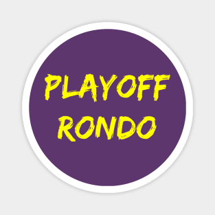 Rajon Rondo playoff rondo los angeles lakers Magnet